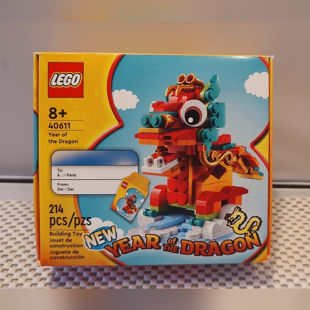 Lego 40611 Year of The Dragon Chinese New Year NWT Building Toy Set